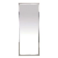 Glam Floor Mirror - Stainless Steel