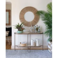 Highball Mirror - Natural -Best Decoration Shop hphbmr na 6