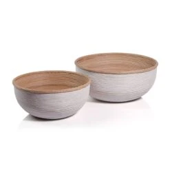 Sedna Rattan Bowls