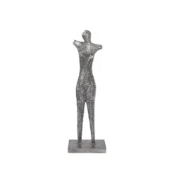 Abstract Female Sculpture On Stand