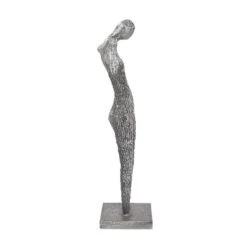 Abstract Female Sculpture On Stand -Best Decoration Shop id100692 3