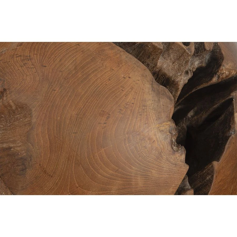 Teak Wood Ball - Medium 5 Teak Wood Ball - Medium - Image 3