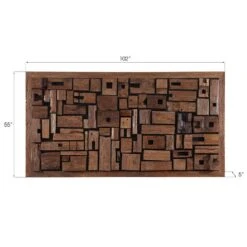 Asken Wall Art - Wood - Large 10 Asken Wall Art - Wood - Large -Best Decoration Shop id66473 4