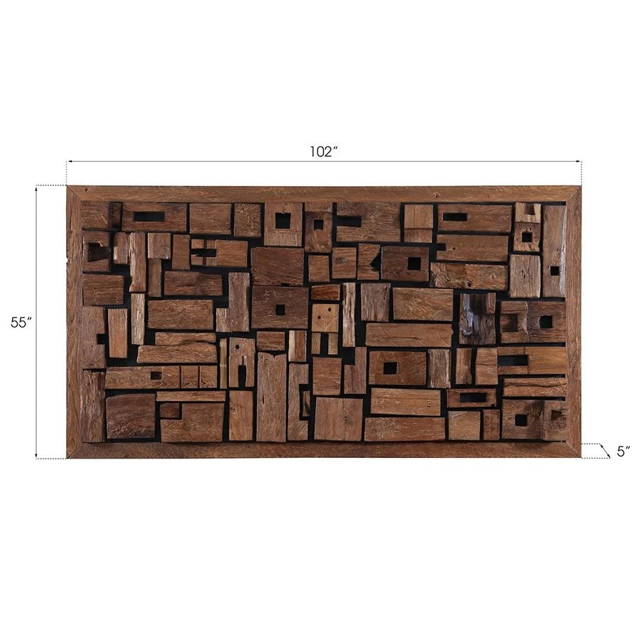 Asken Wall Art - Wood - Large 6 Asken Wall Art - Wood - Large - Image 4