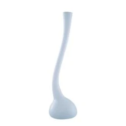Frosted Corkscrew Vase - Large