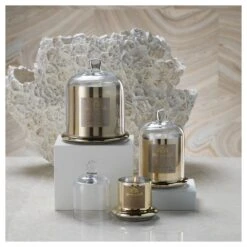 Golden Beach Scented Candle In Glass Jar With Bell Cloche Set - Medium -Best Decoration Shop ig 2271 bc51a5f9 10b9 4985 8438 7f30f8432a9b 1024x 1