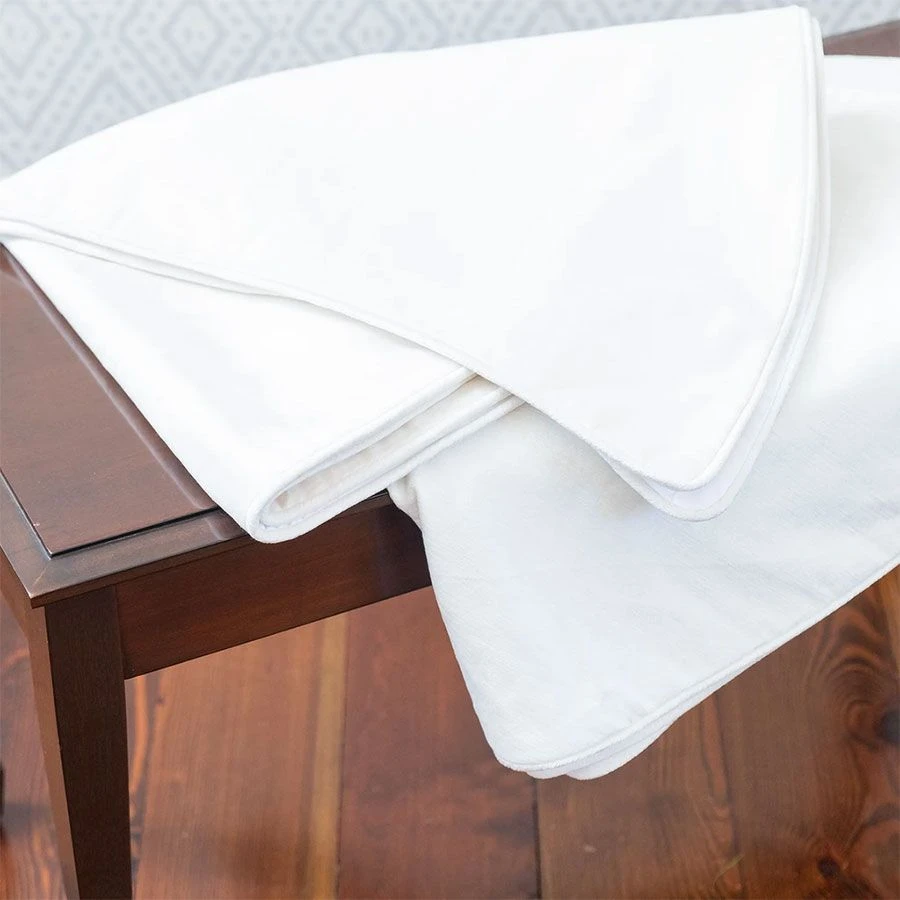 Ivory Velvet Tree Skirt 4 Ivory Velvet Tree Skirt - Image 2