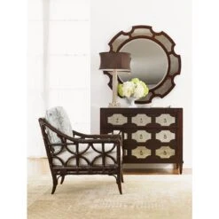 Del Mar Round Mirror -Best Decoration Shop ken 708 201 3