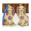 Staffordshire Small Dog - Pink - Ornament -Best Decoration Shop l8008 rdx 1