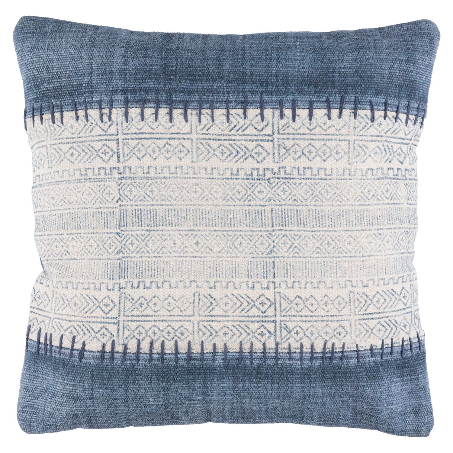 Lola Pillow - Navy / Pale Blue 3 Lola Pillow - Navy / Pale Blue