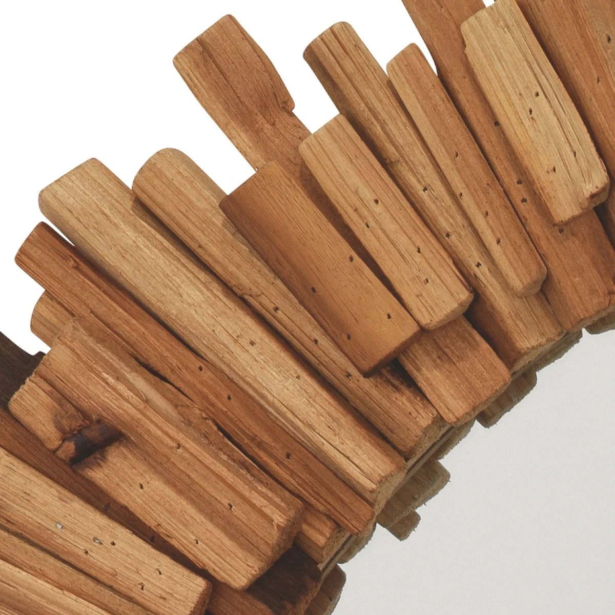 Driftwood Round Mirror 4 Driftwood Round Mirror - Image 2