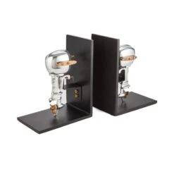 Outboard Motor Bookends - Aluminum -Best Decoration Shop obobeal 2
