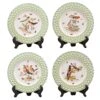 Porcelain Plates - Birds Trellis -Best Decoration Shop od 14109 1