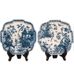 Blue & White Porcelain Platters