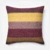 Striped - Plum / Multi -Best Decoration Shop p0164 plum