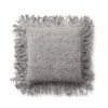 Loloi Pillow - Lt Grey - Down - Filled 1 Loloi Pillow - Lt Grey - Down - Filled -Best Decoration Shop p038pll0033lc00pil1