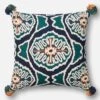 P0409 - Blue / Teal - 22 X 22 -Best Decoration Shop p0409 blue teal 1