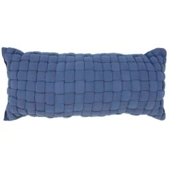 Soft Weave Hammock Pillow - Blue