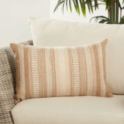 Papyrus Striped Pillow - Beige 11 Papyrus Striped Pillow - Beige -Best Decoration Shop pmp01 3
