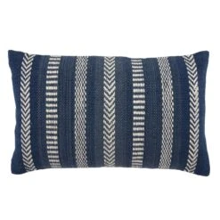 Papyrus Striped Pillow - Blue