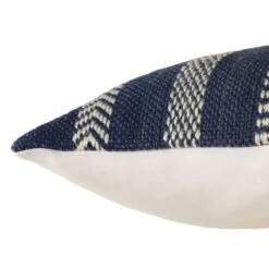 Papyrus Striped Pillow - Blue -Best Decoration Shop pmp02 2