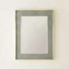 Rectangular Shagreen Mirror - Blue -Best Decoration Shop sbt395 ob 1
