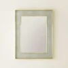 Rectangular Shagreen Mirror - Grey -Best Decoration Shop sbt395 sfg 1