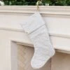 Silver Spot Stocking With Cuff -Best Decoration Shop sscsc 1 1