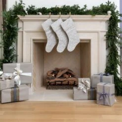 Silver Spot Stocking With Cuff -Best Decoration Shop sscsc 1 3