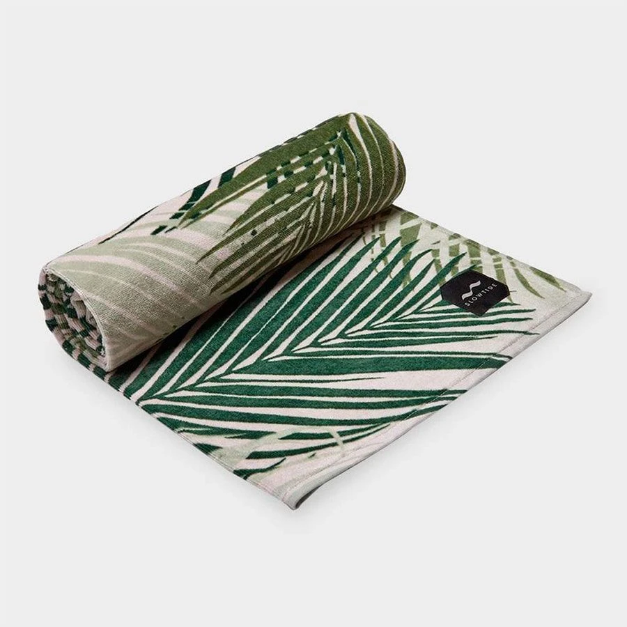Slowtide Hala Beach Towel - Green 5 Slowtide Hala Beach Towel - Green - Image 3