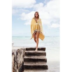 Slowtide Tarovine Turkish Towel - Mustard -Best Decoration Shop st200 5