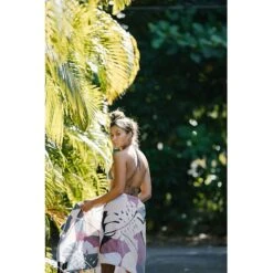 Slowtide Mahina Beach Towel - Peach 11 Slowtide Mahina Beach Towel - Peach -Best Decoration Shop st235 5