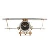 Biplane Table Clock -Best Decoration Shop tcbipal 1