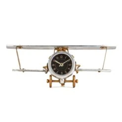 Biplane Table Clock