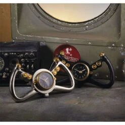 Cockpit Table Clock - Black -Best Decoration Shop tccptal 3