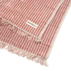 Beach Towel - Laurens Pink Stripe -Best Decoration Shop towel pink stripe 2