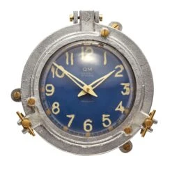Quartermaster Wall Clock - Blue