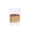 Vitorrio Gold Glass Tumbler -Best Decoration Shop zodax bar 312s