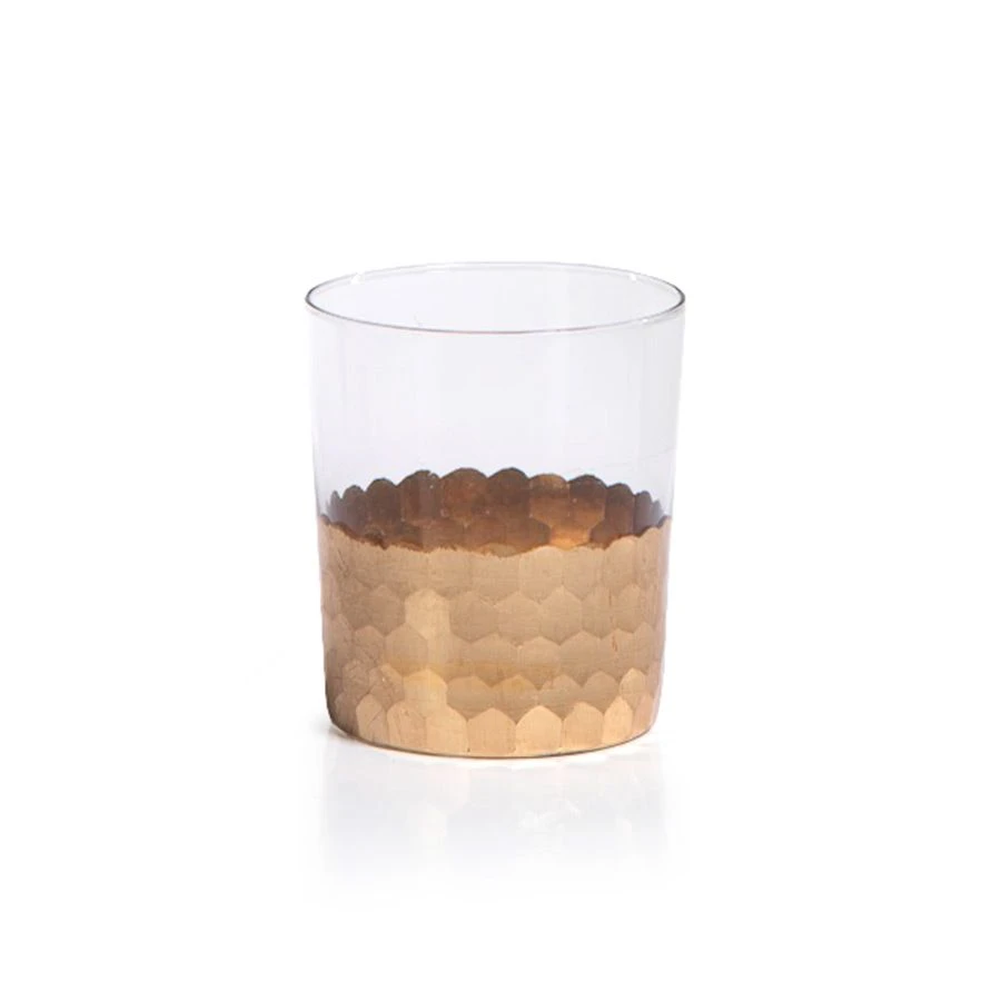Vitorrio Gold Glass Tumbler 3 Vitorrio Gold Glass Tumbler