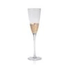 Vitorrio Gold Champagne Flutes
