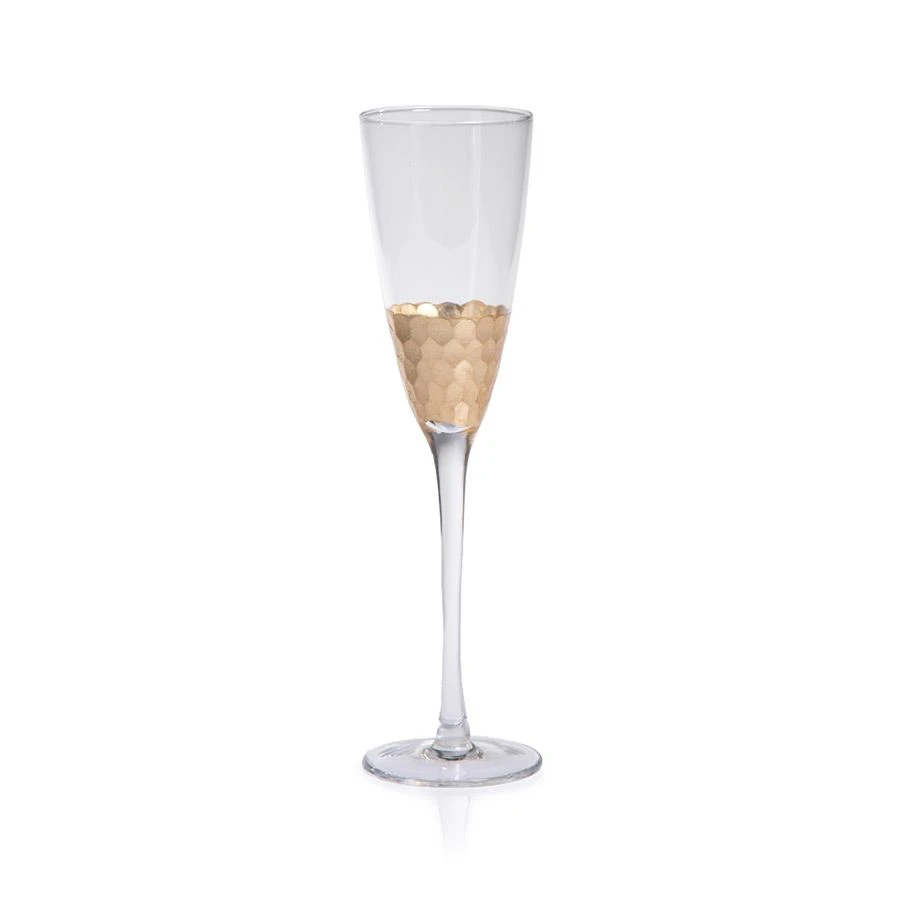 Vitorrio Gold Champagne Flutes 3 Vitorrio Gold Champagne Flutes