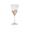 Vitorrio Gold Wine Glass -Best Decoration Shop zodax bar 421s