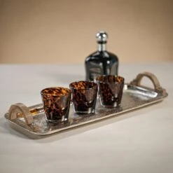 Sahara Tortoise Tumbler -Best Decoration Shop zodax ch 2882