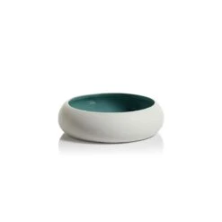 Arlo Glazed Aqua Serving Bowl 12"