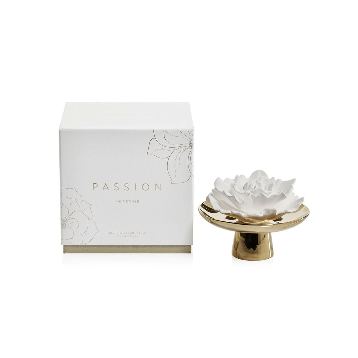 Passion Porcelain Diffuser - Fig Vetiver 3 Passion Porcelain Diffuser - Fig Vetiver