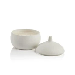 Bodega Candle Jar - Lemon Blackberry & Musk - White -Best Decoration Shop zodax ig 2725sb