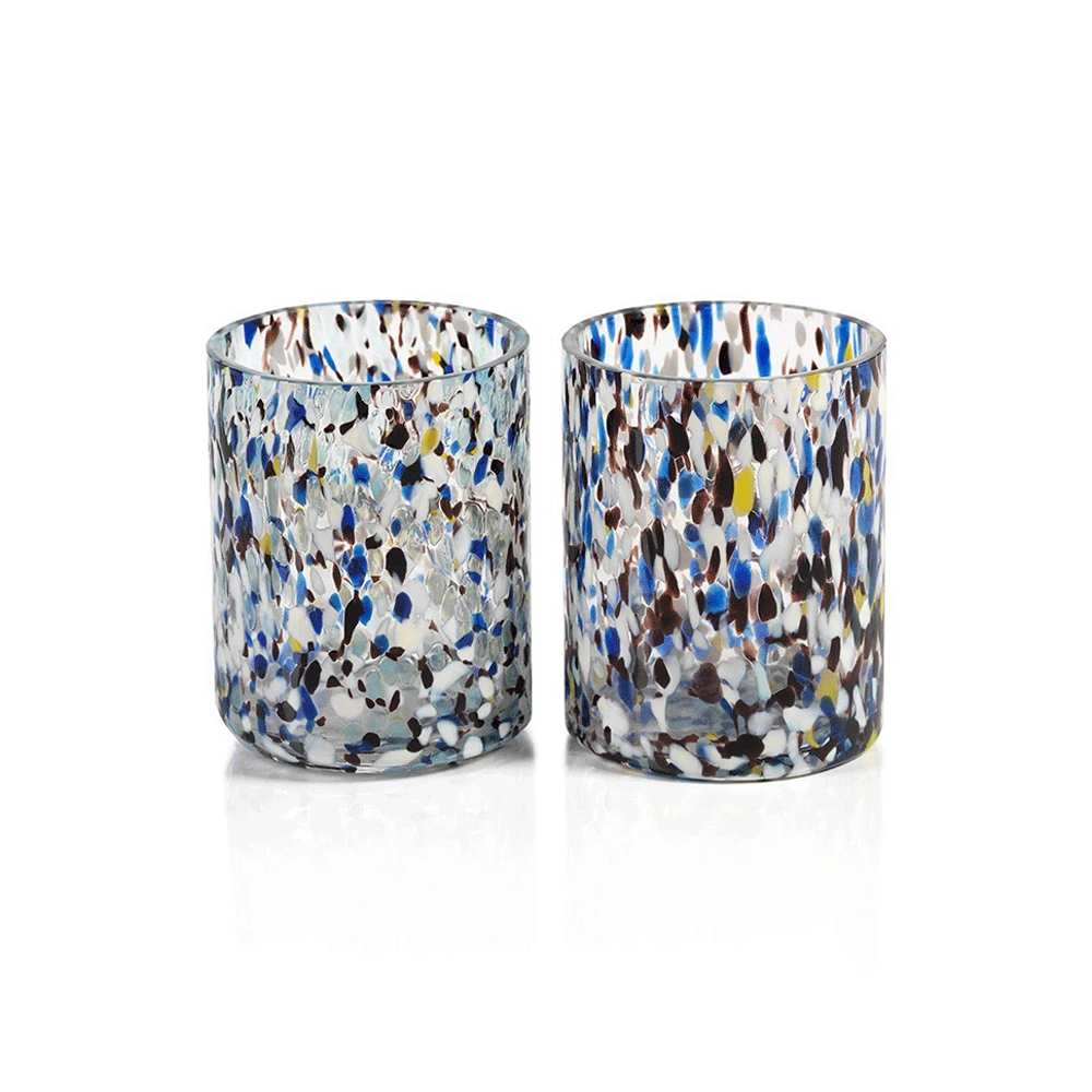 Amalfi Glass Tealight / Votive Candle Holder 3 Amalfi Glass Tealight / Votive Candle Holder