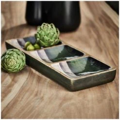 Aldari Mango Wood Sectional Condiment Tray -Best Decoration Shop zodax in 7388b