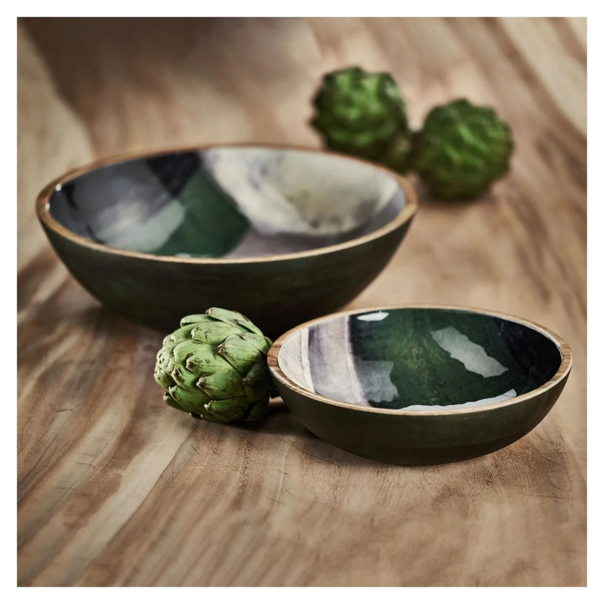 Aldari Mango Wood Bowl 5"Inch 4 Aldari Mango Wood Bowl 5"Inch - Image 2