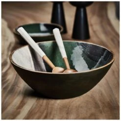 Aldari Mango Wood Bowl 6"Inch -Best Decoration Shop zodax in 7392